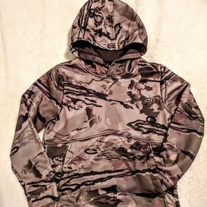 Boys camo hooded sweatshirt